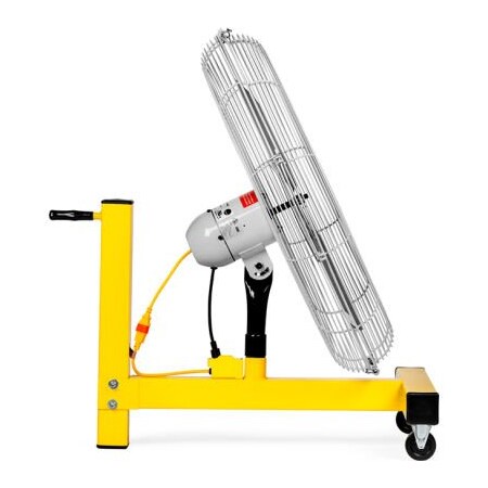 Hunter Fan Co. Jan Fan Jan Fan 30in Rugged Mobile Fan w/ Drop Cord Switch, 2 Speed, Silver, 3PK JF-RMF30-DCS-S